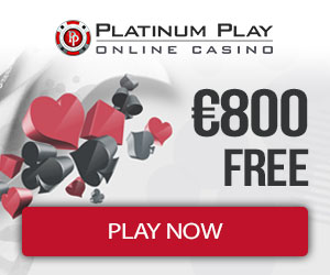 PlatinumPlay Casino 800 free bonus