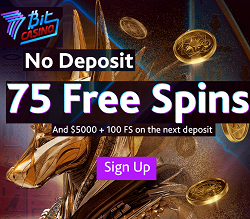 7bit casino 75freespins nodeposit