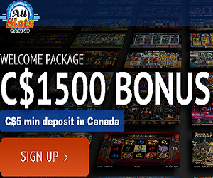 All slots casino 5dollar min deposit canada