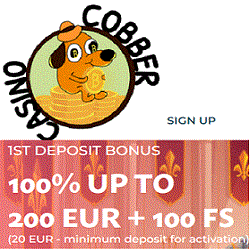 Cobber casino 100 FS