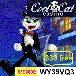 Coolcat casino $30 free exclusive