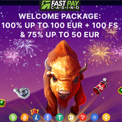 Welcome to Fastpay casino 100 free spins