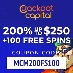 jackpot capital casino exclusive offer MCM 100 free spins