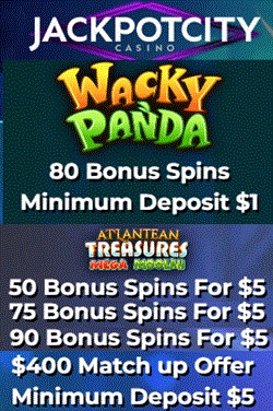 Jackpotcity exclusive excellent sign up bonus