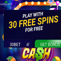 Katsubet Casino 30 freespins