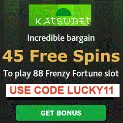 Katsubet Casino 45 freespins exclusive