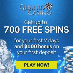 Quatro Casino welcome bonus