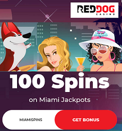 Red dog casino 100free spins