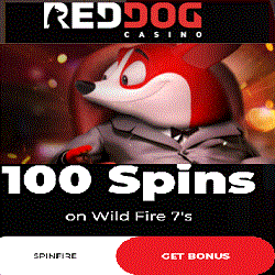 Red dog casino 100free spins