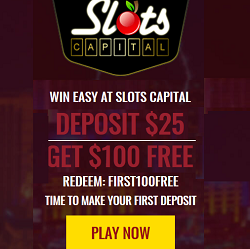 Slots Capital casino $100 USA