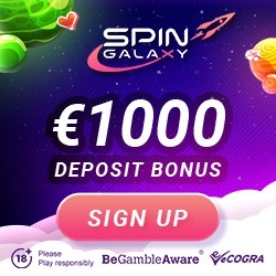 SpinGalaxycasino 1000 welcome bonus