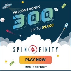 Spinfinity casino welcome bonus nov 2023
