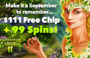 Uptown Aces sept 2022 promo 99 free spins