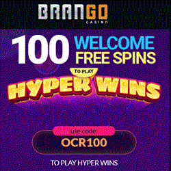 brango casino 100FS hyper wins