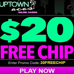 uptown aces casino $20free