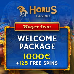 Horus casino, 30 Free no deposit couponcode