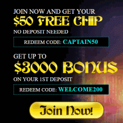 No Deposit Free Chip Bonus Codes